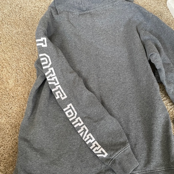 PINK Gray Hoodie - Picture 3 of 3